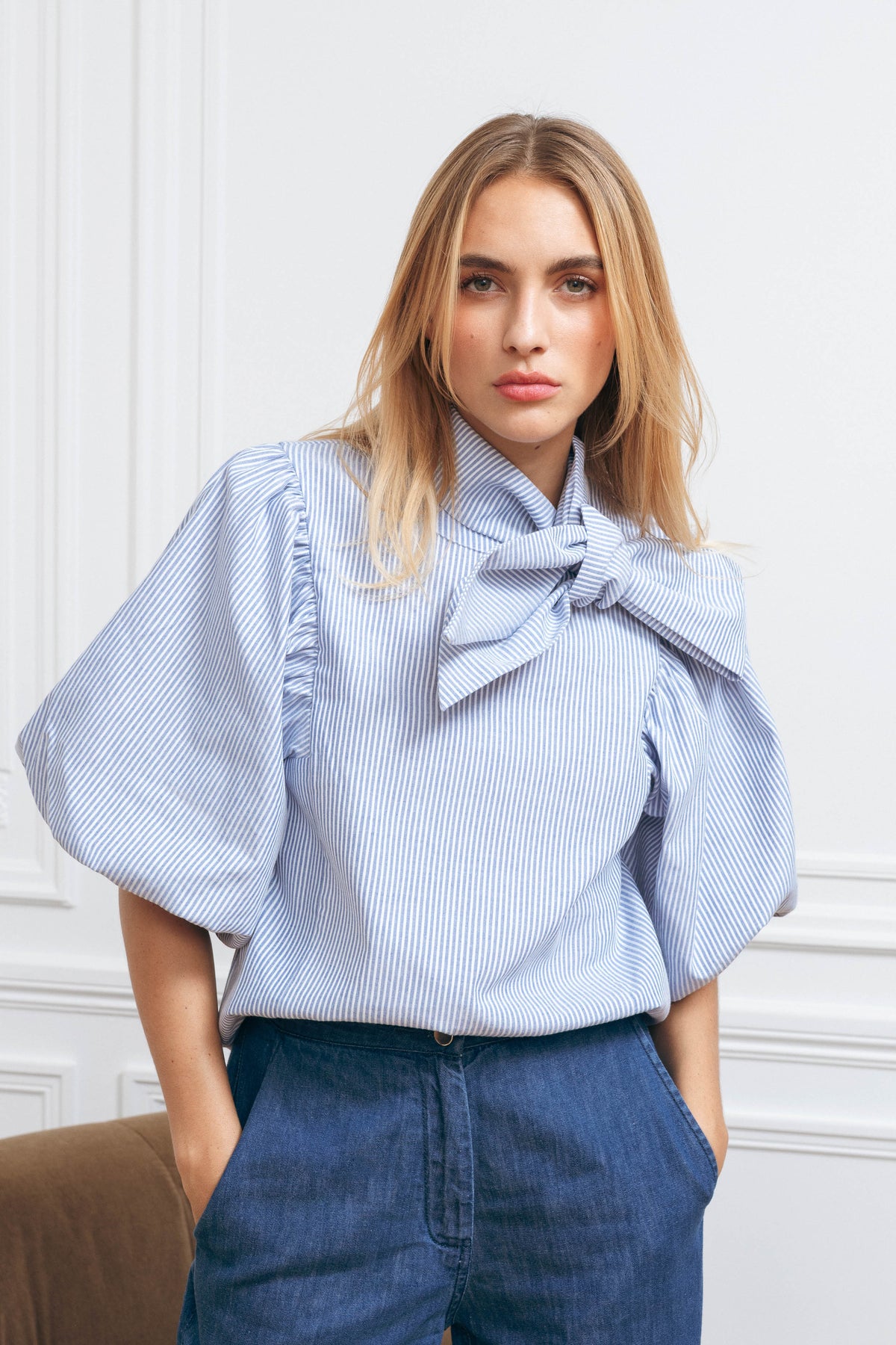 Le Claude - Rayures Bleues