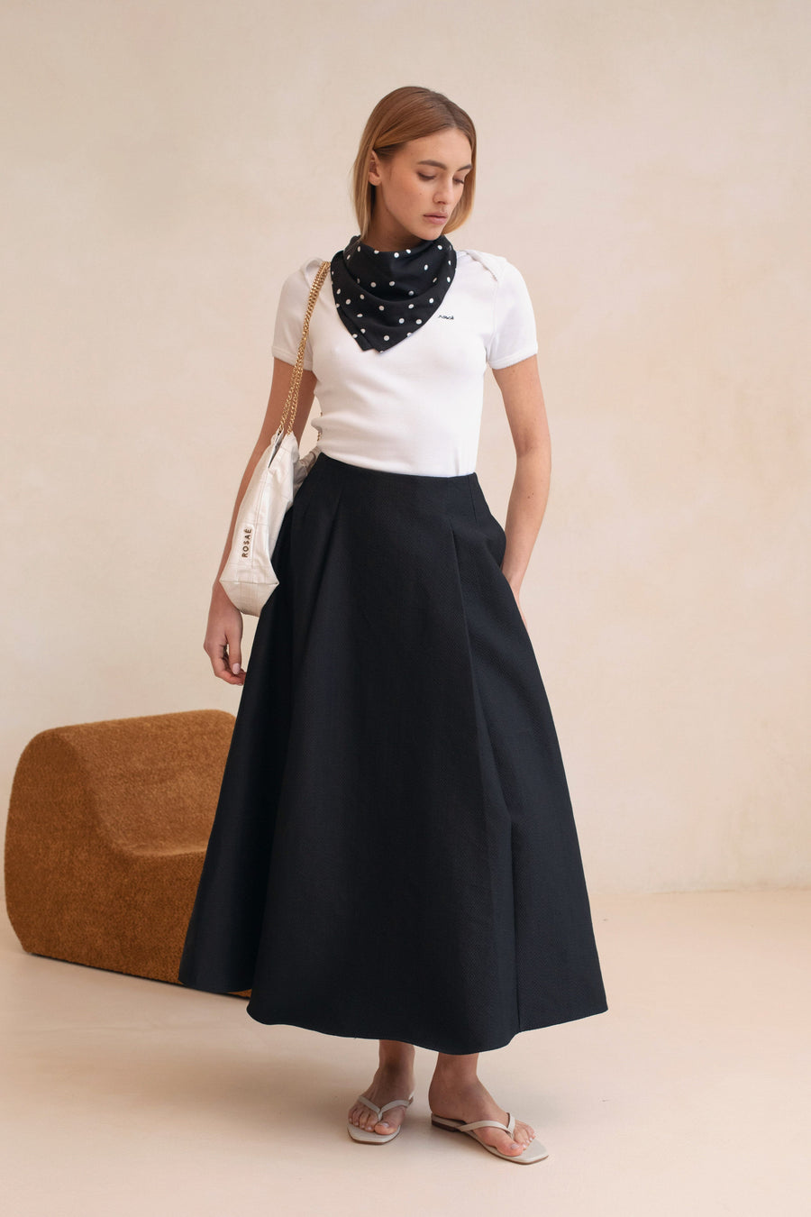 Le Duras - Licorice Upcycled Jacquard