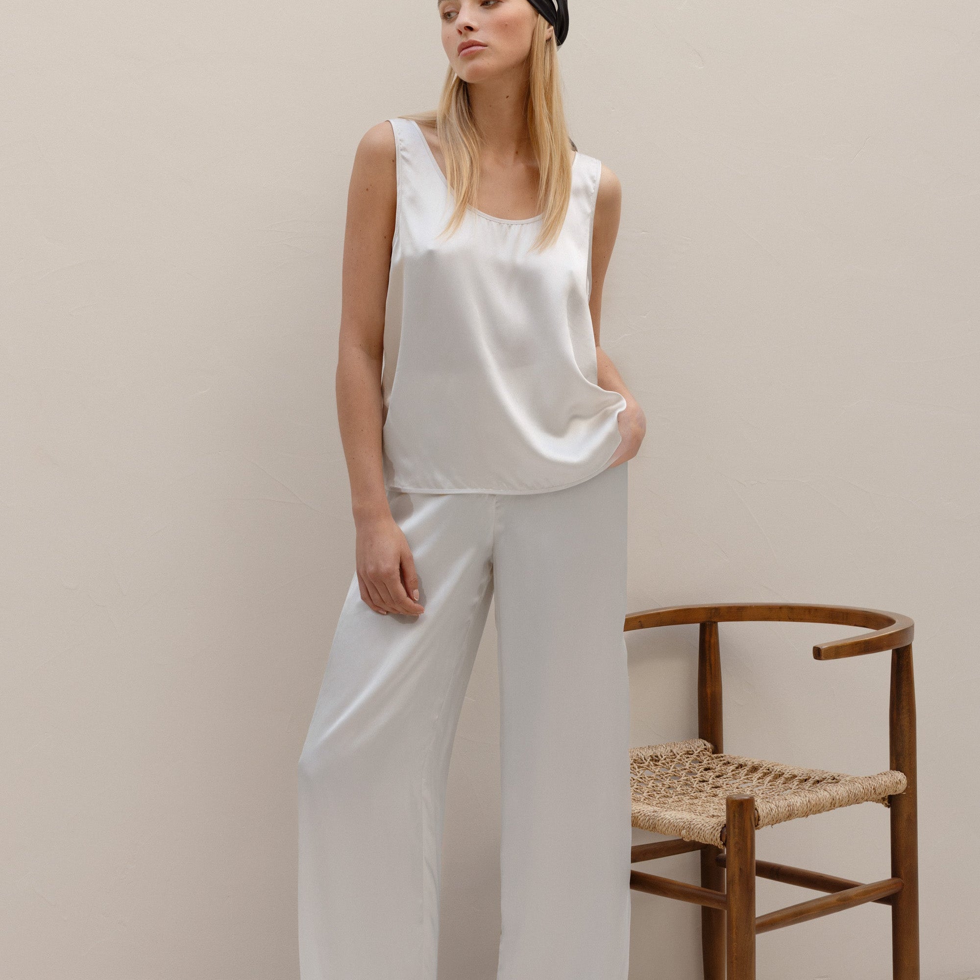 Le Charles - Cream Silk