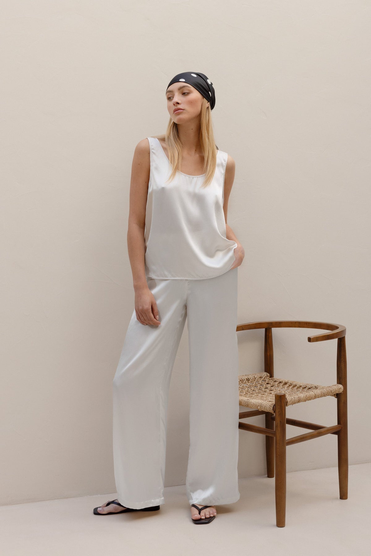 Le Charles - Cream Silk