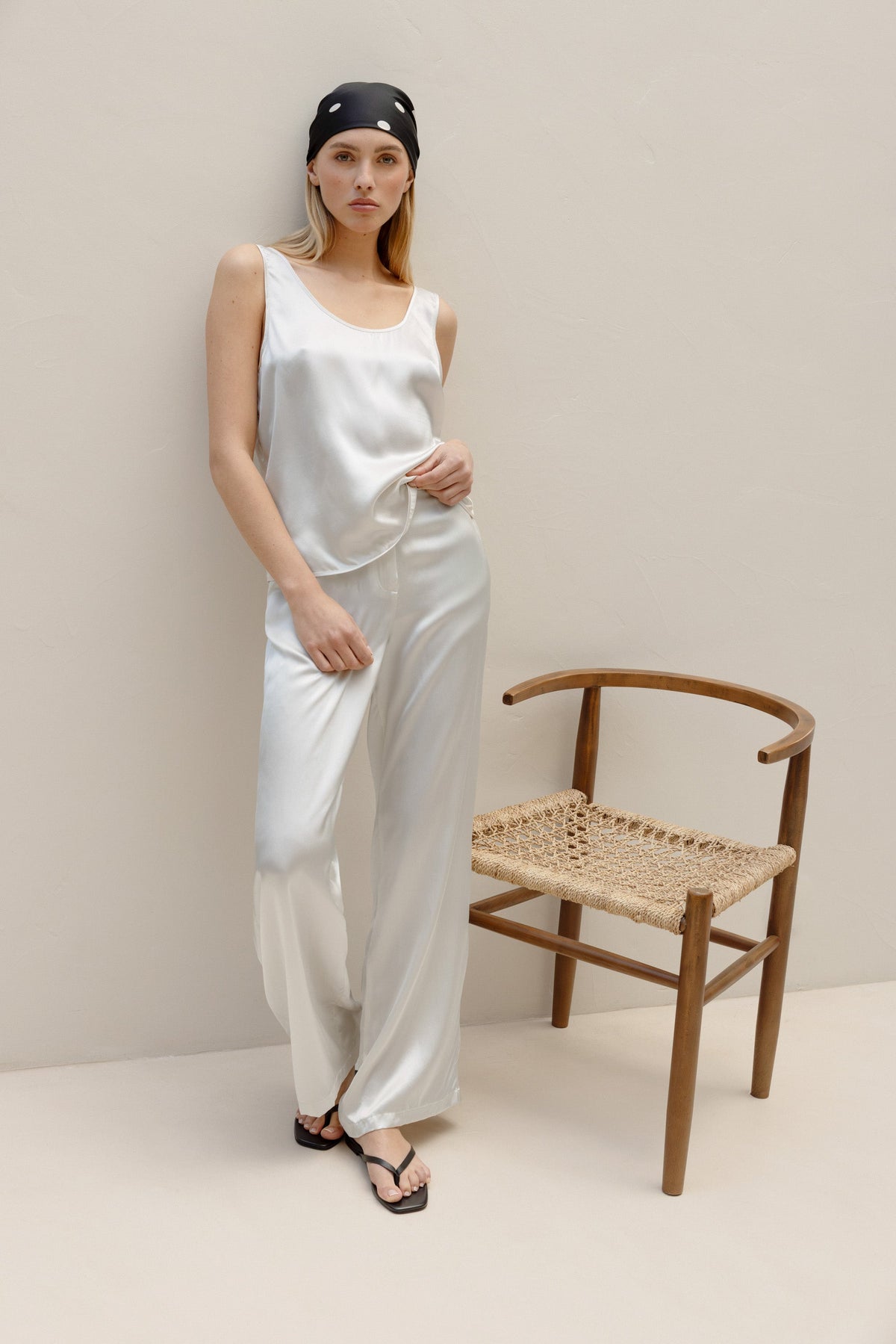 Le Charles - Cream Silk