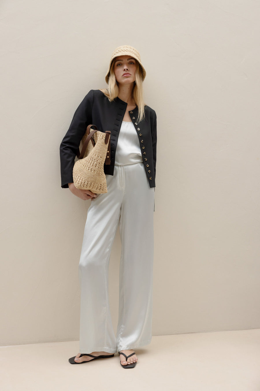 Le Charles - Cream Silk