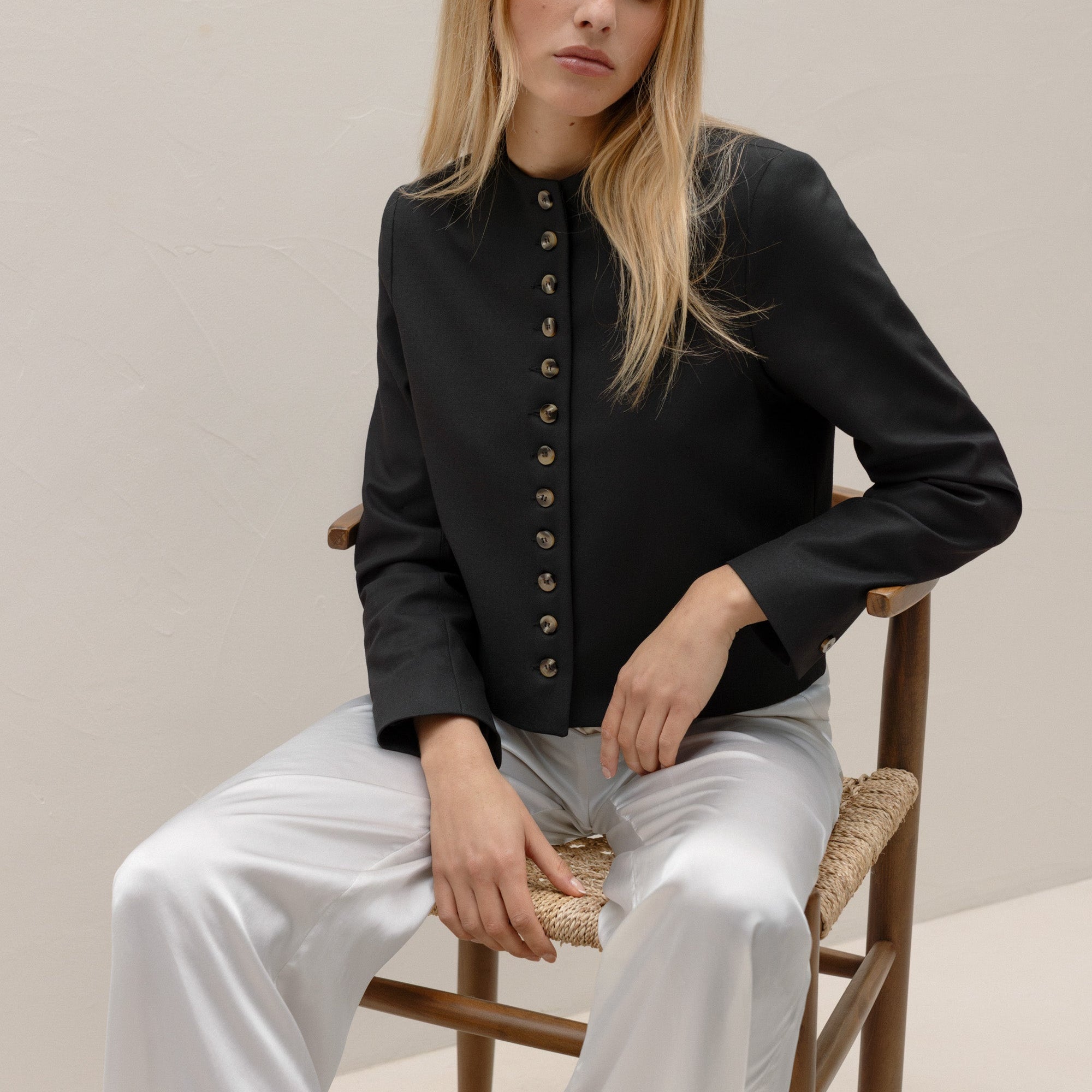 Le Charles - Cream Silk