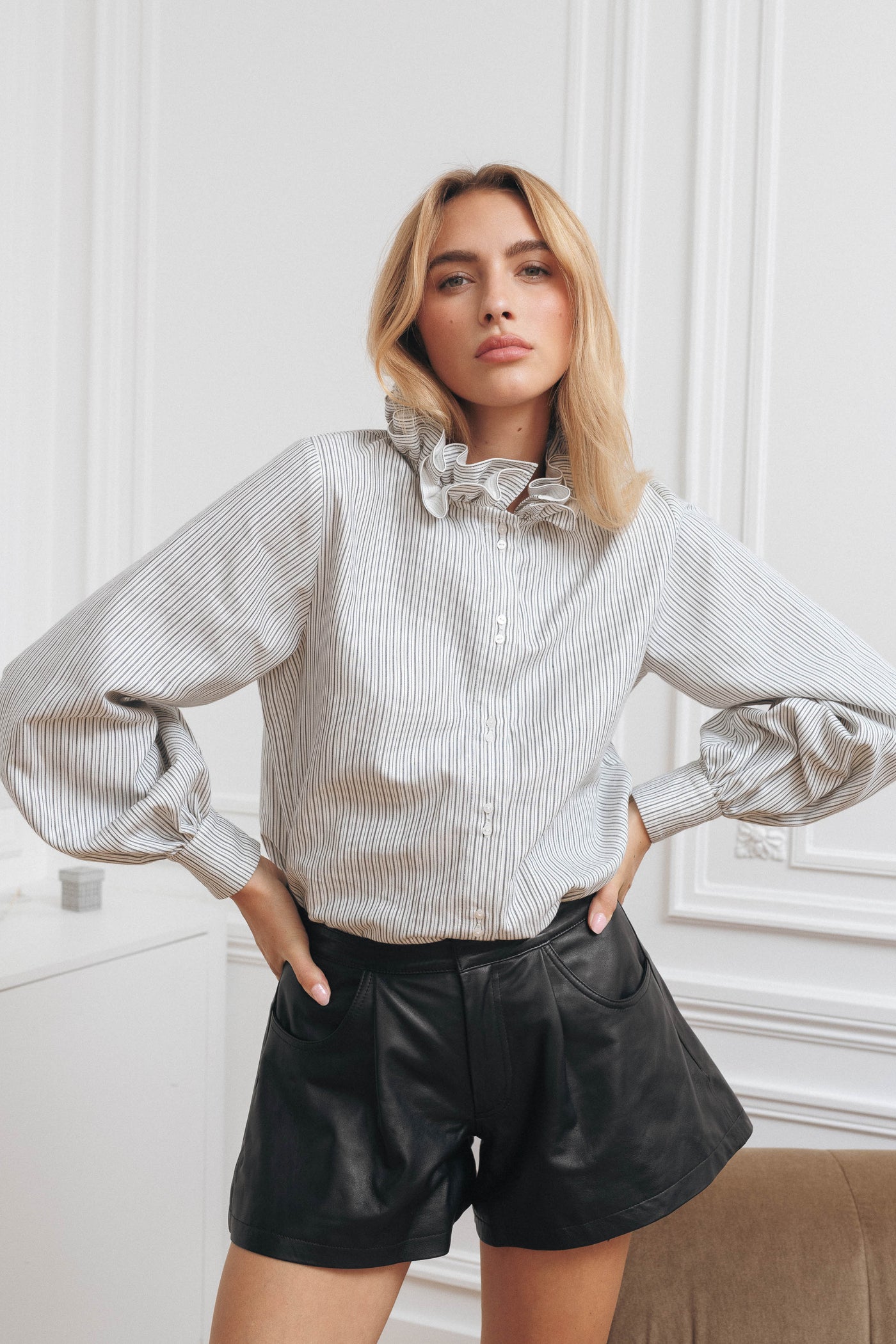 Le Heidi * - Mouse Grey Stripes