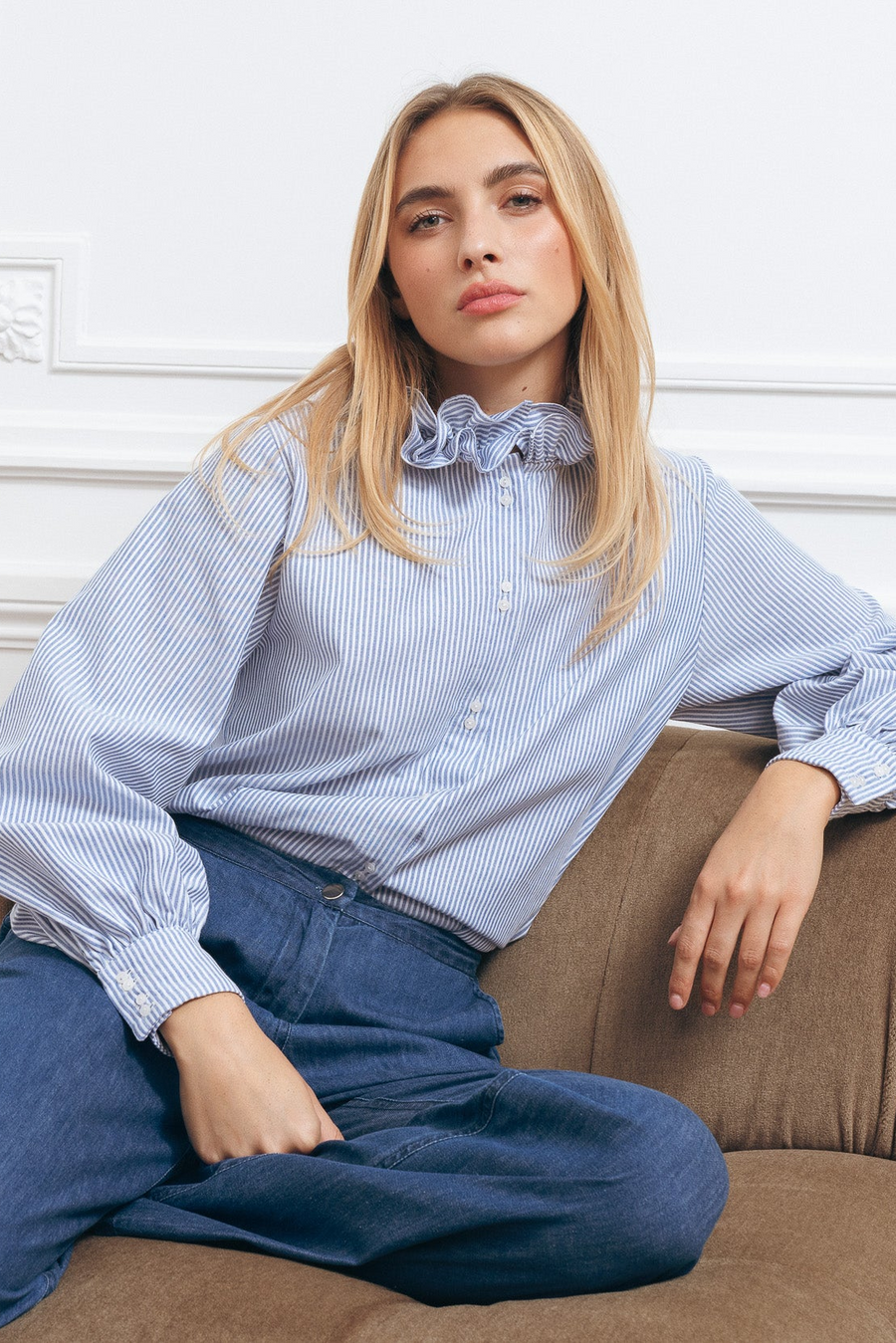 Le Heidi - Blue Stripes