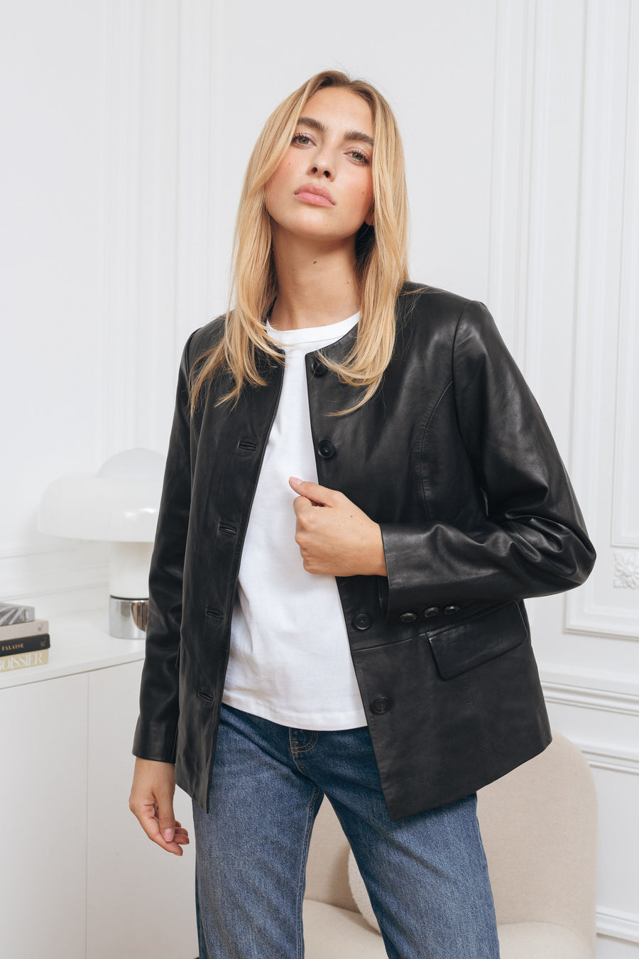 Le Helen - Licorice Leather