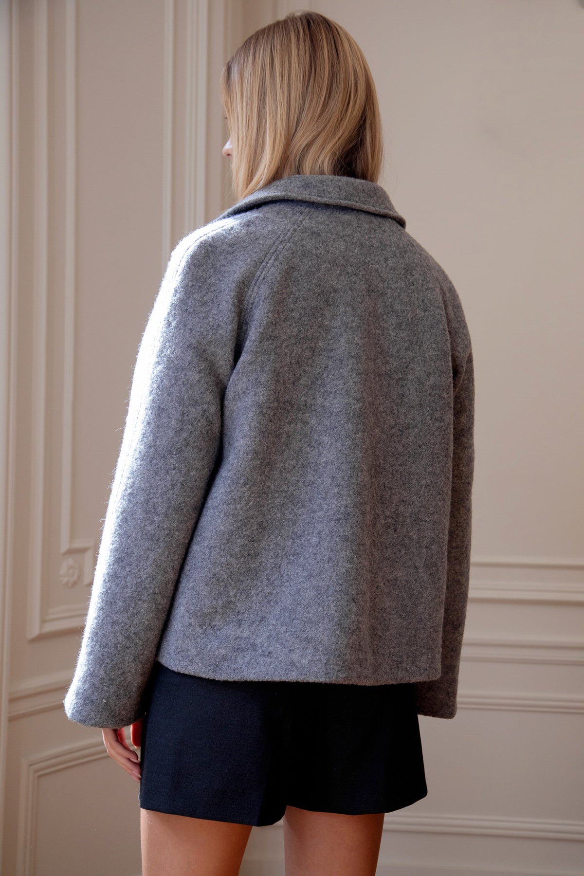 Le Antoine - Mouse Grey Wool