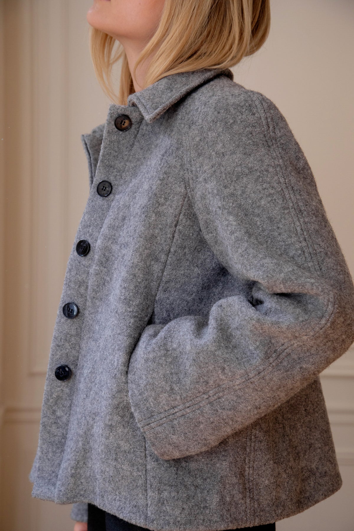 Le Antoine - Mouse Grey Wool