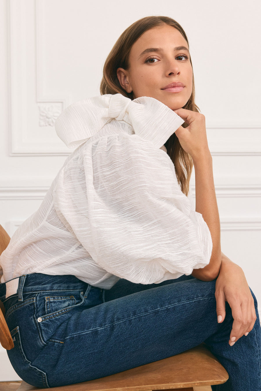 Le Claude - Textured Meringue Organza