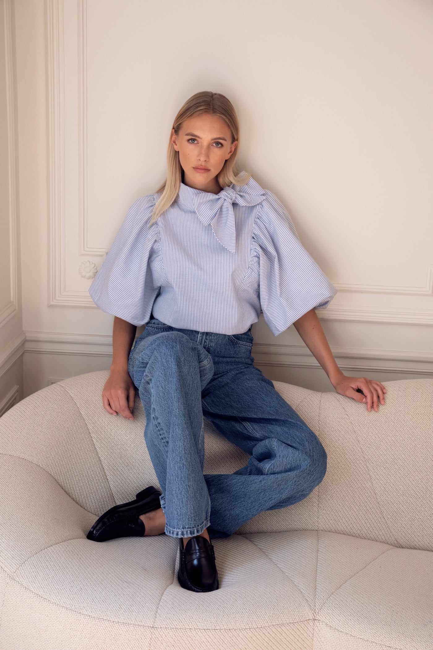 Le Claude - Rayures Bleues