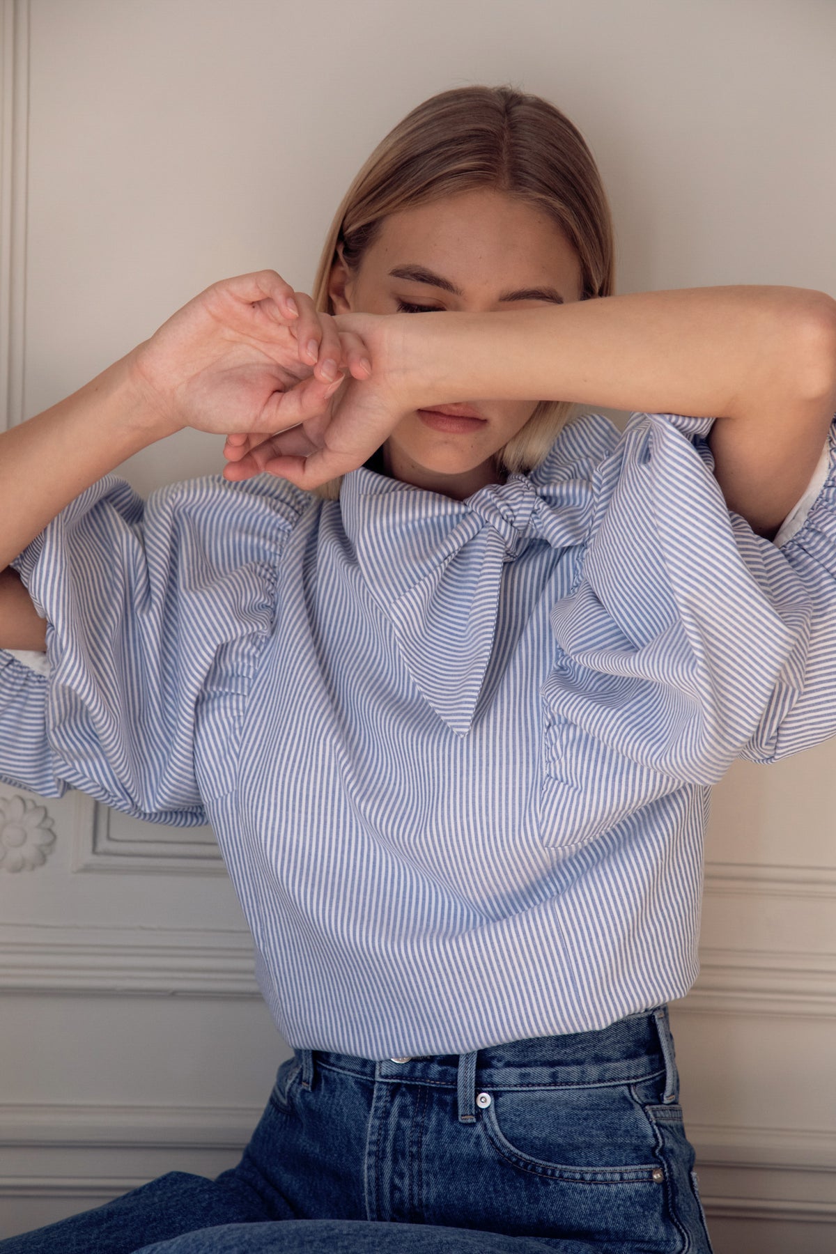 Le Claude - Rayures Bleues