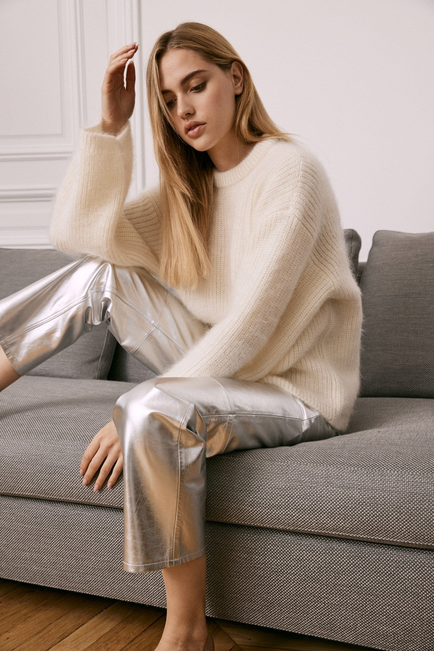 Silver Leather