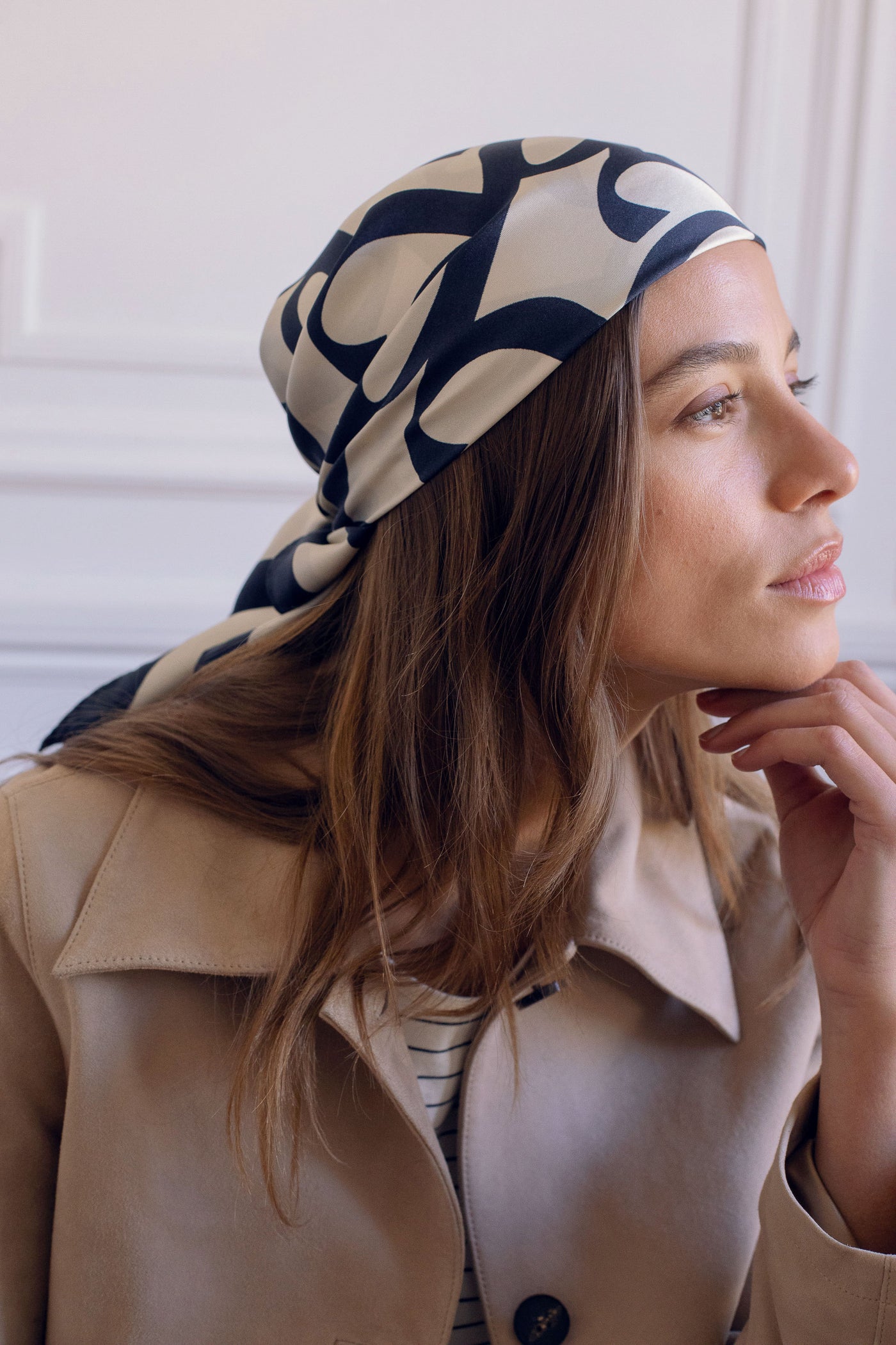 Le Louis - Navy Monogram