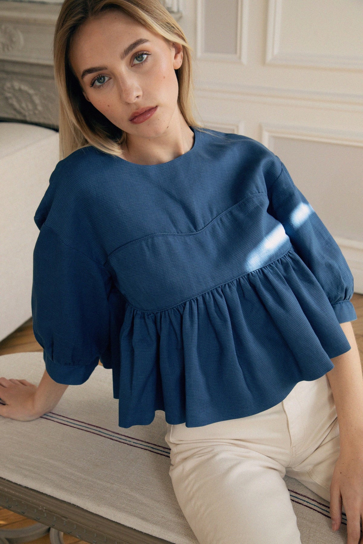 Blue Denim Cotton