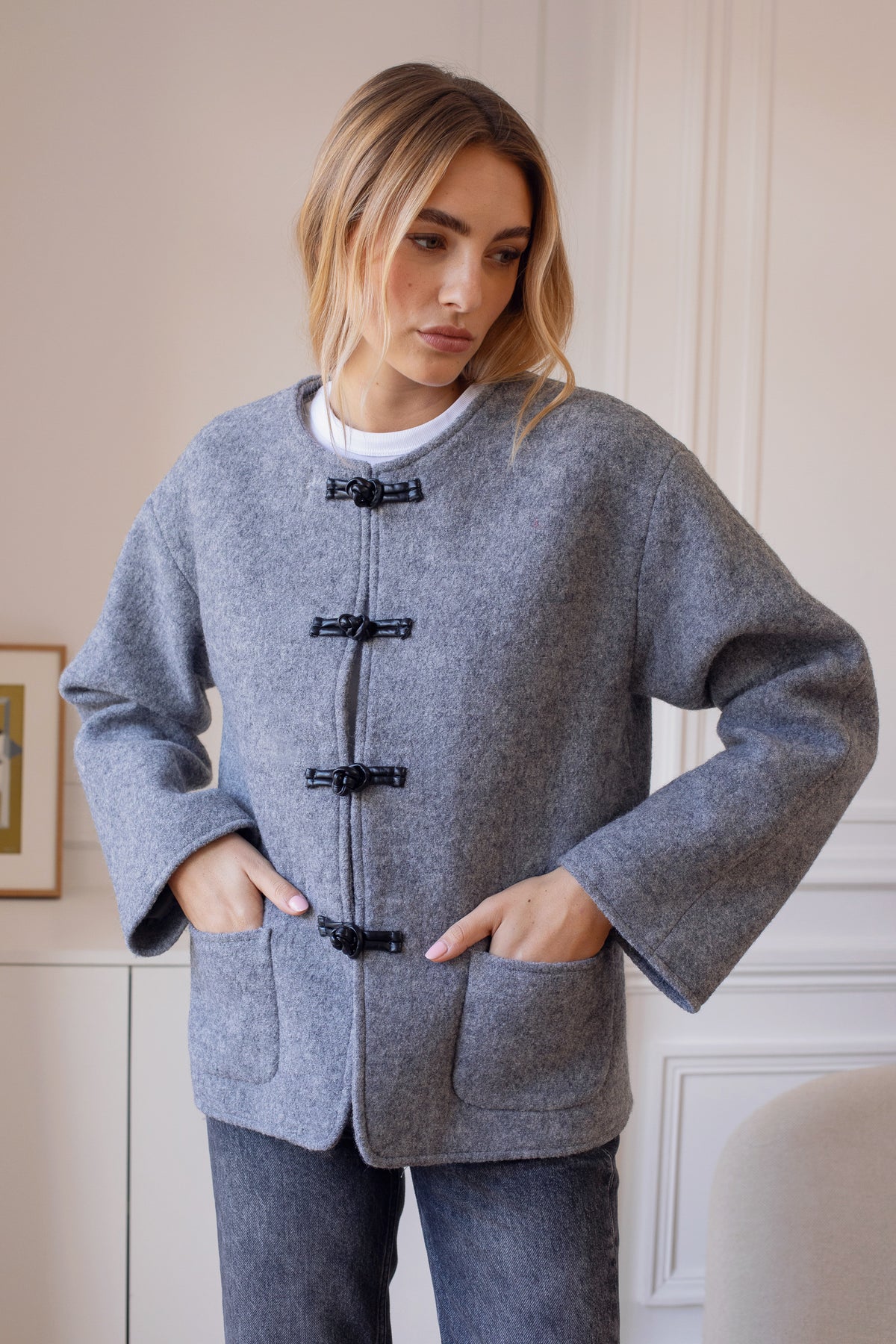 Le Newton - Mouse Grey Wool