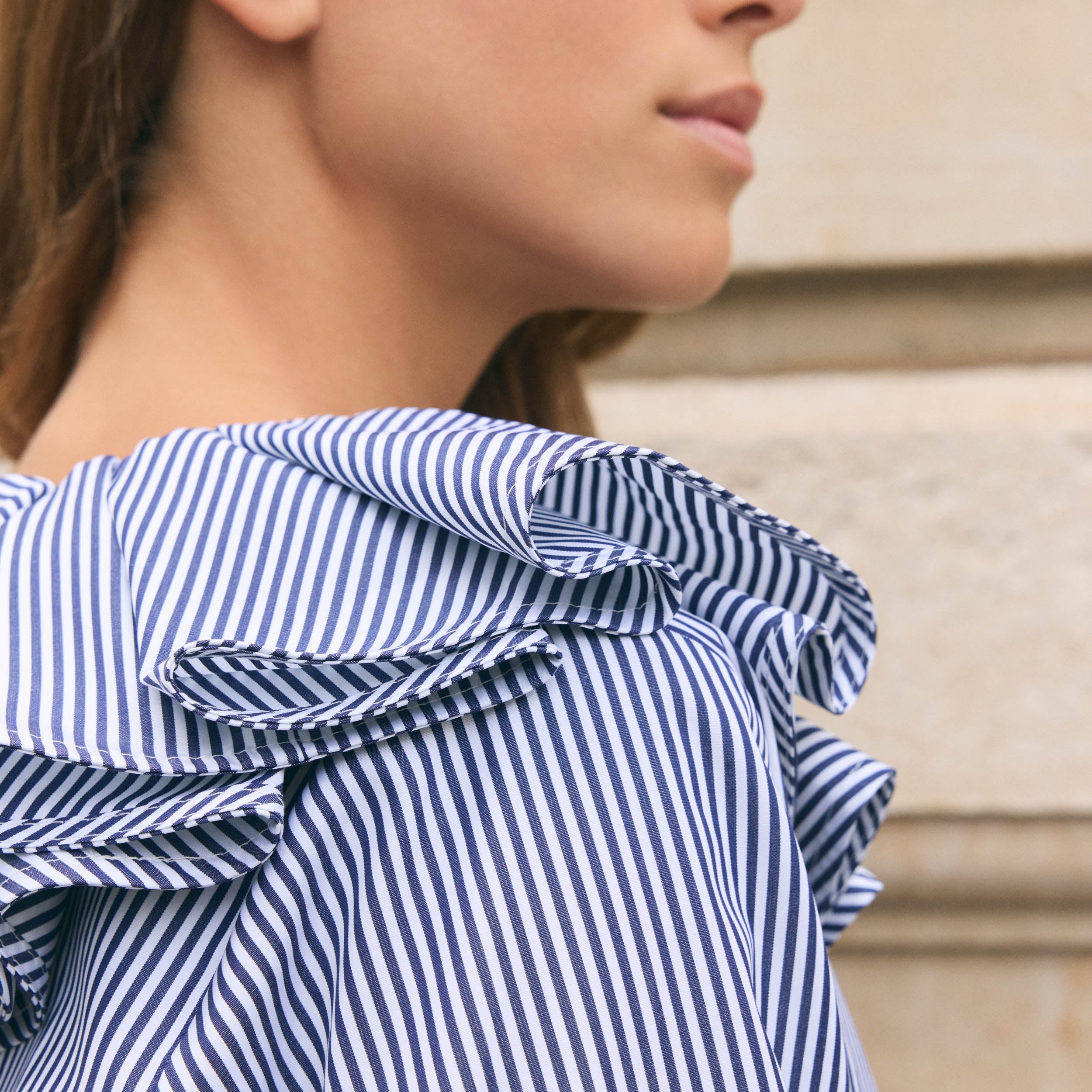 Le Segur - Navy Blue Stripes
