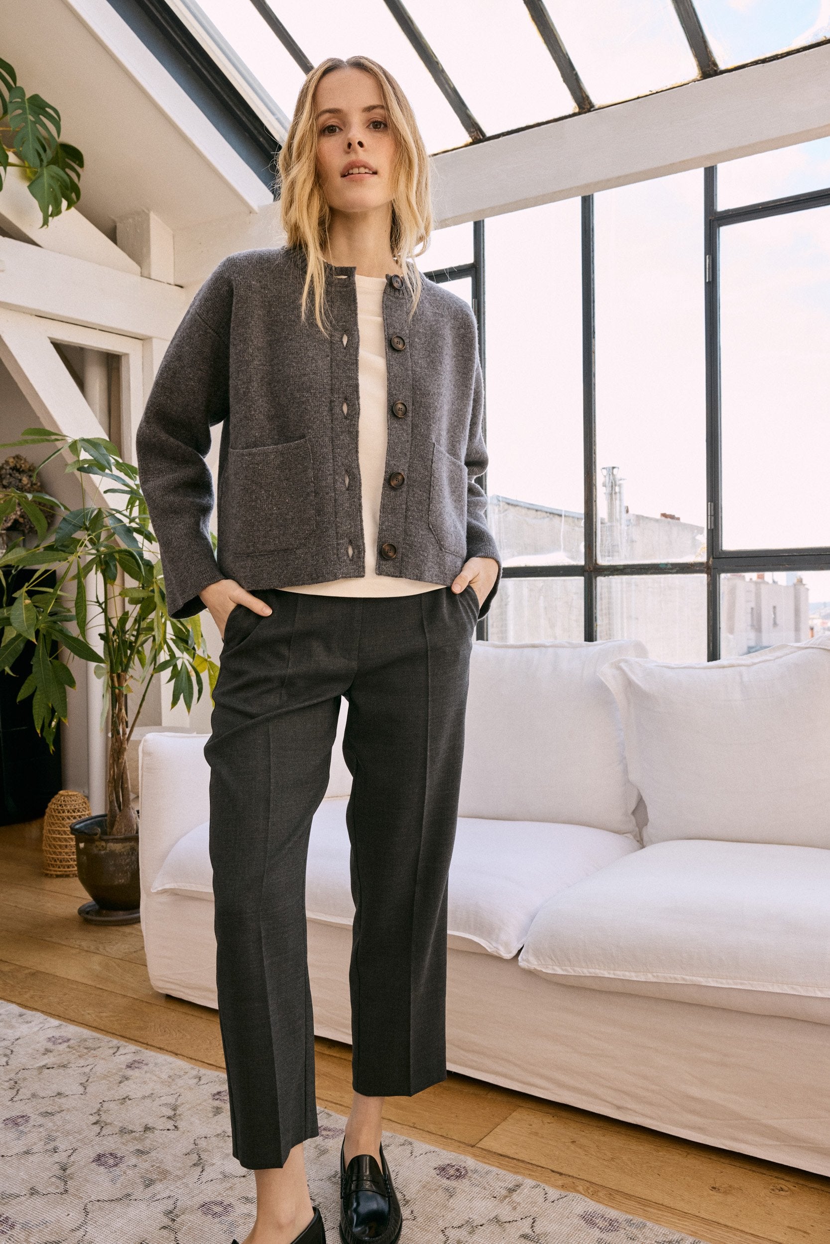 Upcycled Dark Grey